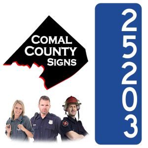 address signs