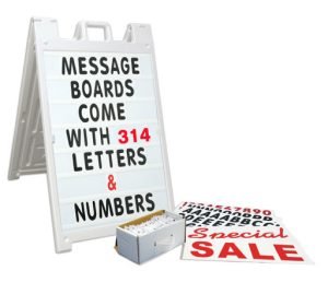 signicade standard changeable message