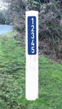 sign on post